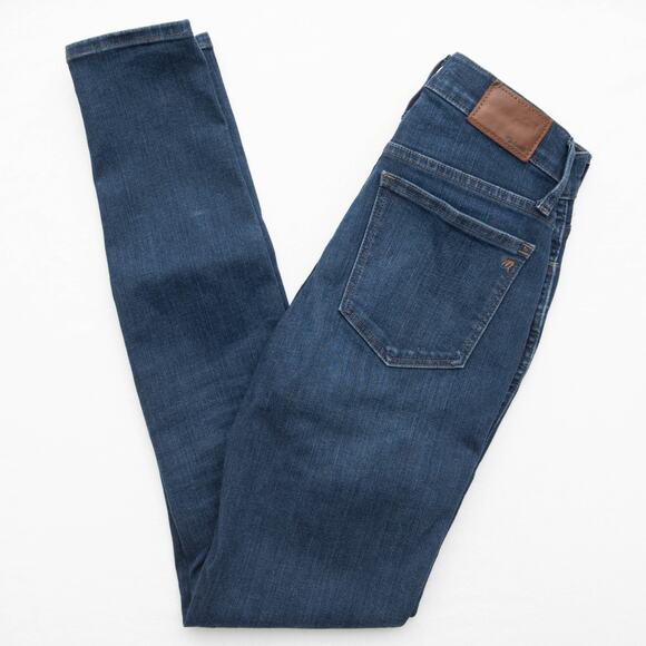 Madewell 10" High Rise Skinny Jeans Size 25T - Picture 3 of 8
